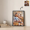 Turn Your Pet Adventures to Art, Custom Dog Cat Water Color Style Digital File for Fun Loving Homes, Pet Lover Digital File - BeUnikArt